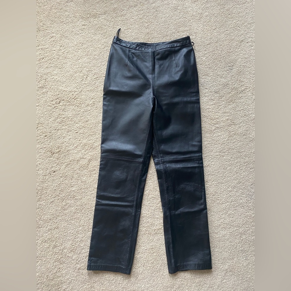 Real Leather Pants